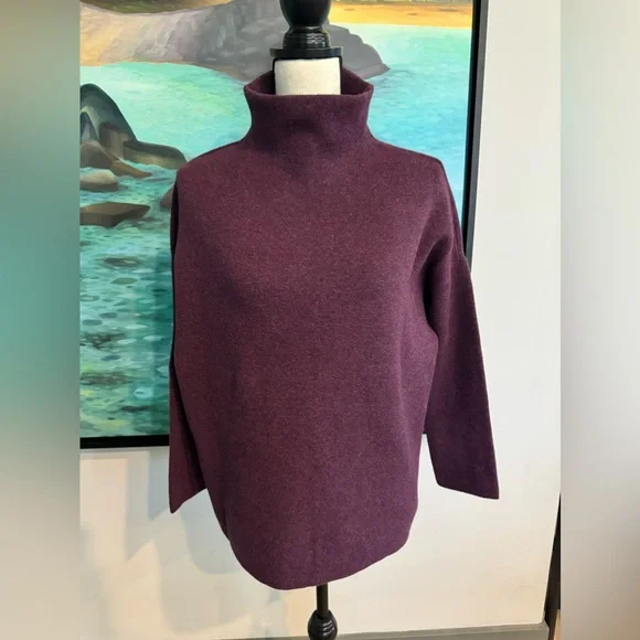 J Jill Mock Neck Sweater - Picture 1 of 5